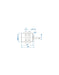 Altech AIK30F10AP024-2M M30 Flush Mount Cylindrical Sensor, DC - 3 WIRE- SHORT BODY