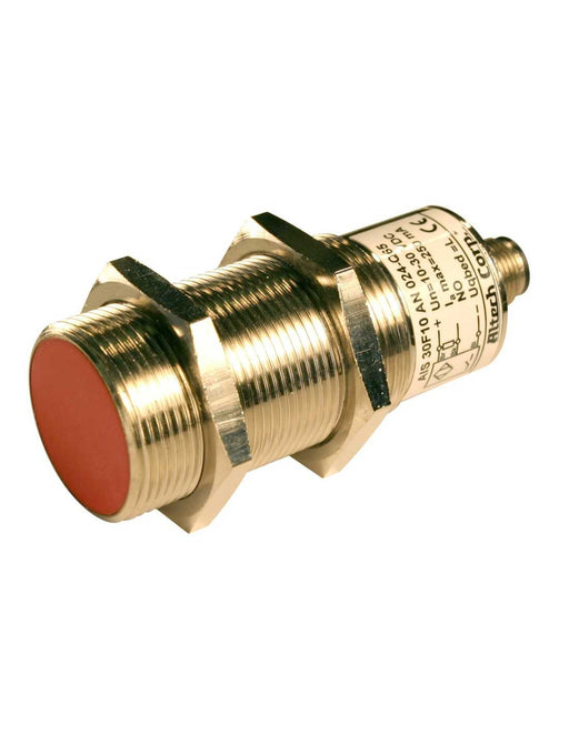 Altech AIS30F10AW220-2M M30 Flush Mount Cylindrical Sensor, DC - 2 WIRE- STANDARD