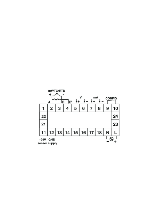 Altech PIC101N-CU Basic Process Indicator