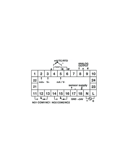 Altech PIC152N-B-2-CU Advanced Process Indicator