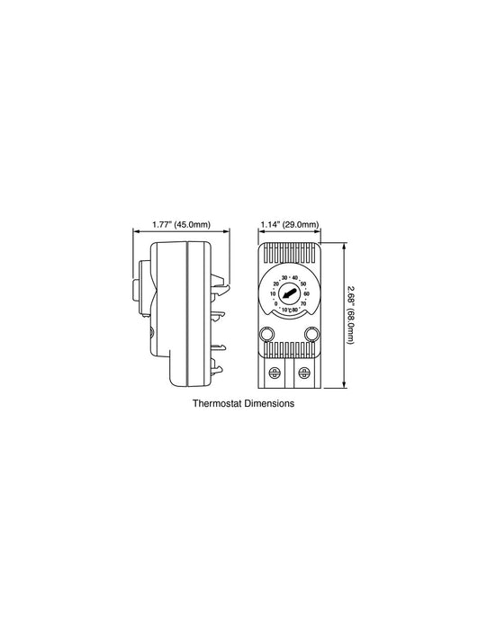 Altech APT-CNOC Mechanical Thermostats