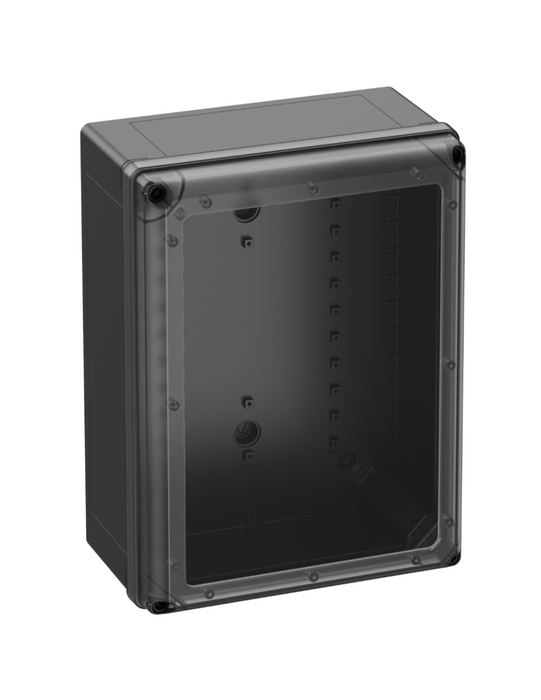 Altech 741-434 GEOS-L 3040-18-to - , Polycarbonate Black with Transparent Cover Enclosure