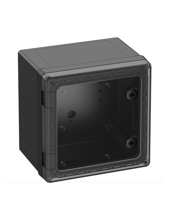 Altech 751-733 GEOS-S 3030-22-to - , Polycarbonate Black with Transparent Cover Enclosure Cabinet