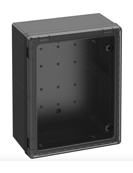 Altech 751-745 GEOS-S 4050-22-to - , Polycarbonate Black with Transparent Cover Enclosure Cabinet
