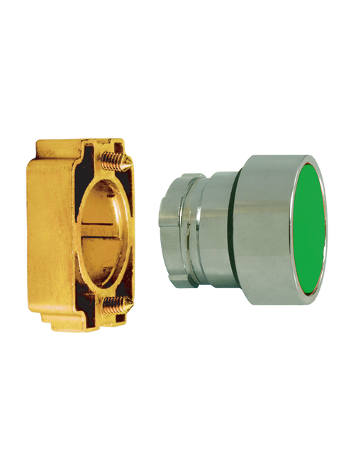 Altech 2AF3 Flush Momentary - Non-Illuminated Metal Operator