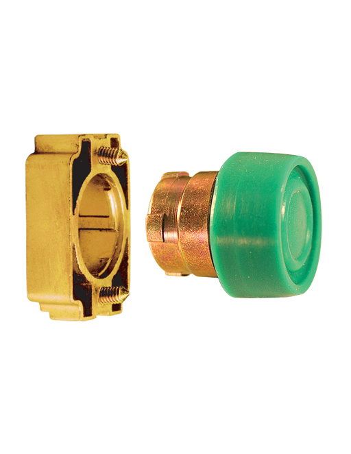 Altech 2AB3 Booted Momentary - Non-Illuminated Metal Operator