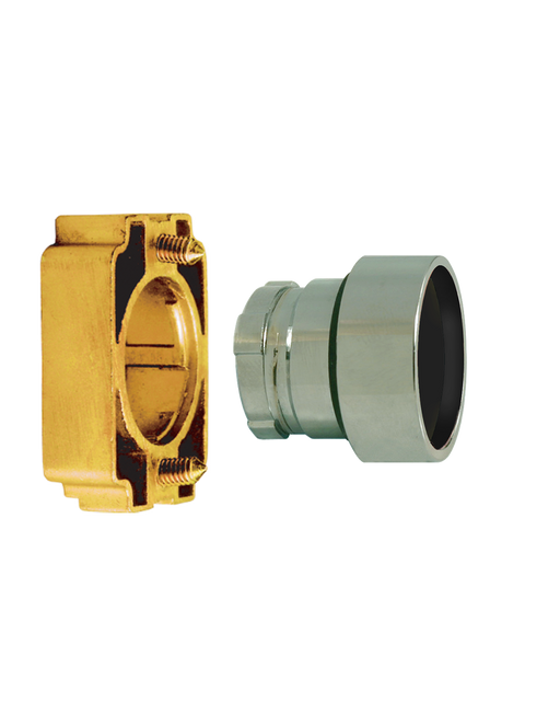 Altech 2AF2RH Recessed Momentary - Non-Illuminated Metal Operator