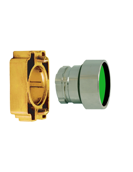 Altech 2AF3RH Recessed Momentary - Non-Illuminated Metal Operator