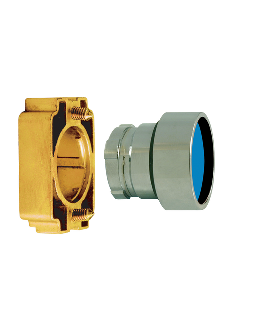 Altech 2AF6RH Recessed Momentary - Non-Illuminated Metal Operator