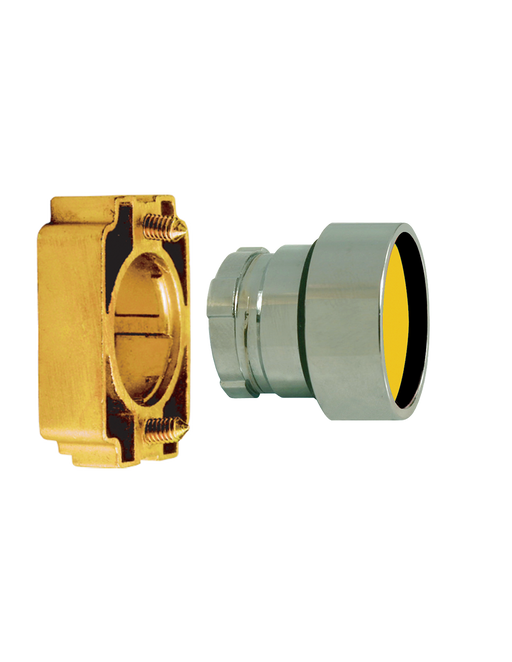 Altech 2AF8RH Recessed Momentary - Non-Illuminated Metal Operator