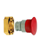 Altech 2AM4 Mushroom Momentary - Non-Illuminated Metal Operator