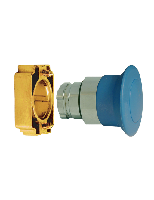Altech 2AM6 Mushroom Momentary - Non-Illuminated Metal Operator