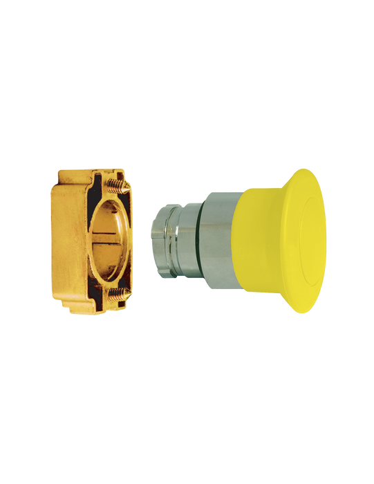 Altech 2AM8 Mushroom Momentary - Non-Illuminated Metal Operator
