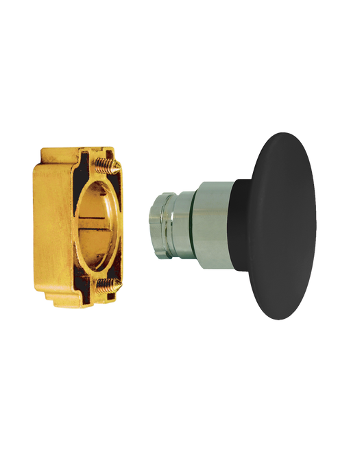 Altech 2AMJ2 Mushroom Momentary Large- Non-Illuminated Metal Operator