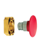 Altech 2AMJ4 Mushroom Momentary Large- Non-Illuminated Metal Operator