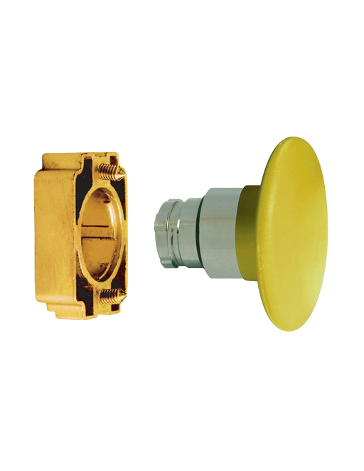 Altech 2AMJ8 Mushroom Momentary Large- Non-Illuminated Metal Operator