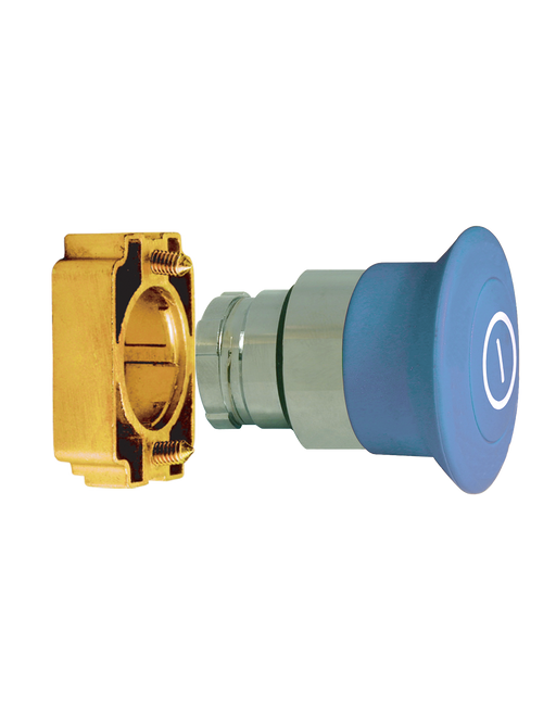 Altech 2AMPP6 Mushroom Push-Pull - Non-Illuminated Metal Operator