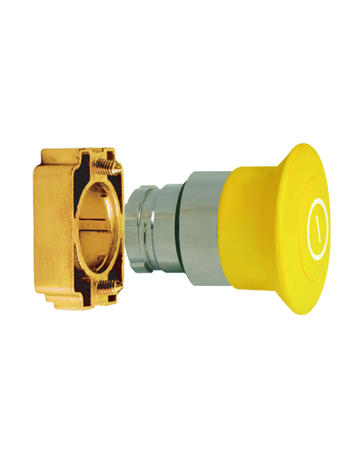 Altech 2AMPP8 Mushroom Push-Pull - Non-Illuminated Metal Operator