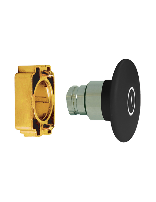 Altech 2AMPPJ2 Mushroom Push-Pull Large - Non-Illuminated Metal Operator