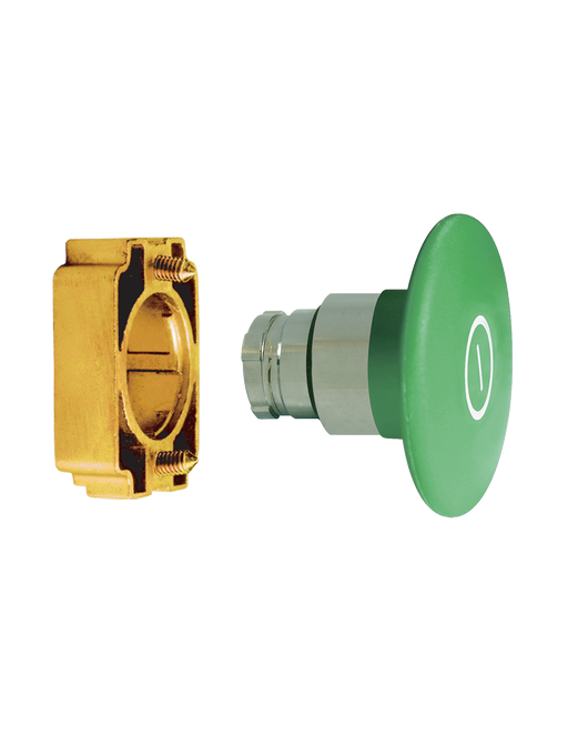 Altech 2AMPPJ3 Mushroom Push-Pull Large - Non-Illuminated Metal Operator