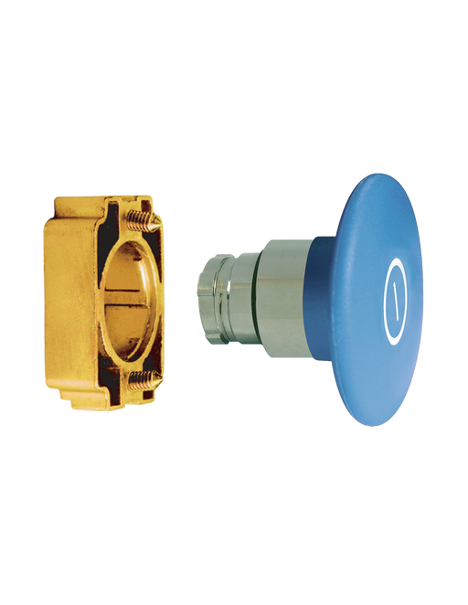 Altech 2AMPPJ6 Mushroom Push-Pull Large - Non-Illuminated Metal Operator