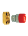 Altech 2AMLS4 Mushroom Push-Turn Small - Non-Illuminated Metal Operator