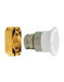 Altech 2AML1 Mushroom Push-Turn - Non-Illuminated Metal Operator