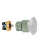 Altech 2ALM1LB-024 Mushroom Illuminated Momentary - Illuminated Mushroom Metal Operator