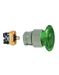 Altech 2ALM3LB-024 Mushroom Illuminated Momentary - Illuminated Mushroom Metal Operator