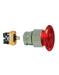 Altech 2ALM4LB-024 Mushroom Illuminated Momentary - Illuminated Mushroom Metal Operator
