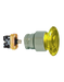 Altech 2ALM8LB-024 Mushroom Illuminated Momentary - Illuminated Mushroom Metal Operator