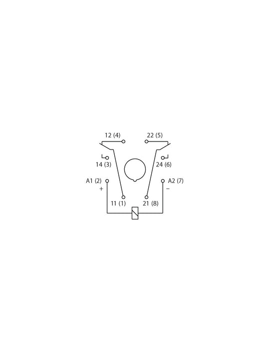 Altech R15-2012-23-1110 DPDT, 10A Industrial Electromagnetic Relay
