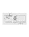 Altech R15-2013-23-1012-WT 3PDT, 10A Industrial Electromagnetic Relay
