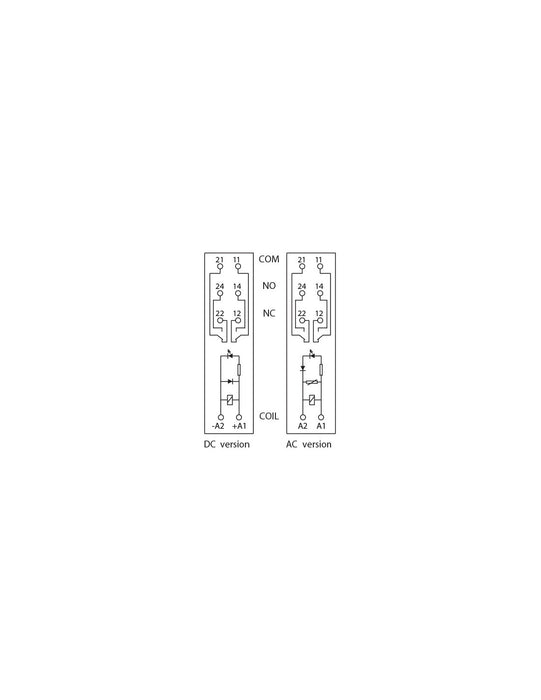 Altech PI84-024DC-00LD GTM80 Socket, PI84 Interface Relay