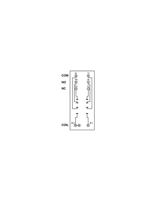 Altech GZM2 Plug-In Relay Socket for R2 Series
