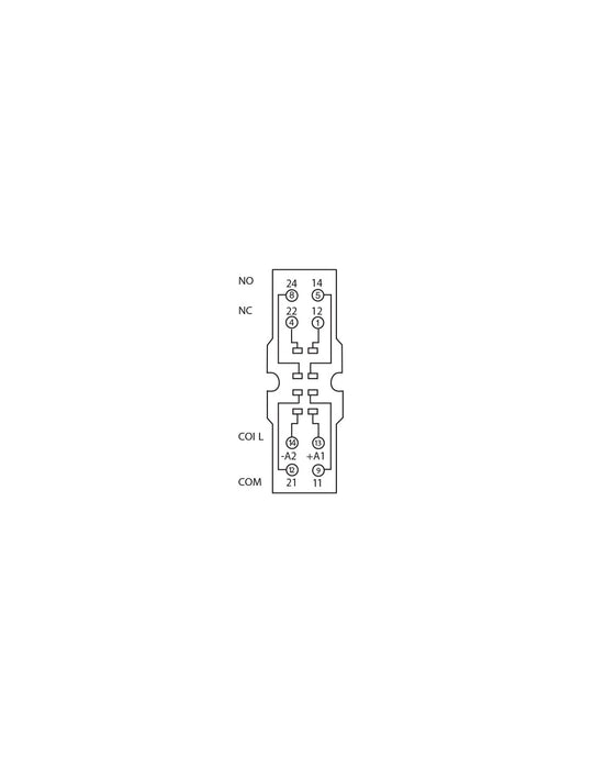 Altech GZ2 Plug-In Relay Socket for R2M Series