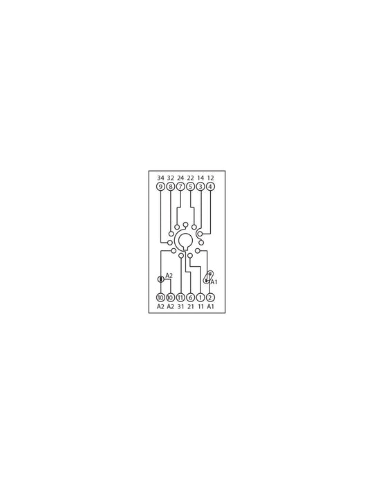 Altech GZP11 Plug-In Relay Socket for R15 3PDT Series