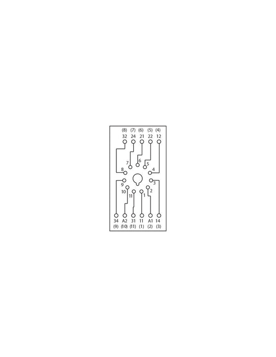Altech PZ11 Plug-In Relay Socket for R15 3PDT Series