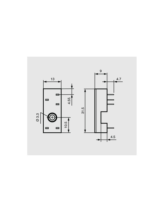Altech GD35 Plug-In Relay Socket for RM87N Series