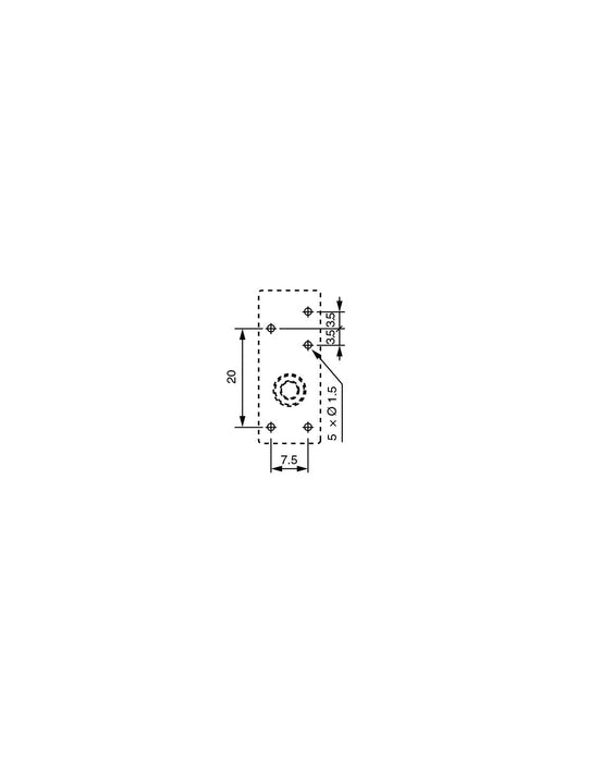 Altech GD35 Plug-In Relay Socket for RM87N Series