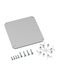 Altech 195-005 Plastic laminate Mounting Plates for TK Series Enclosures