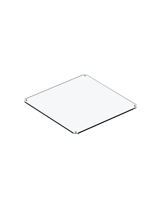 Altech 722-103 GEOS-S EPR-t 3030 Transparent Cabinet Front Plate