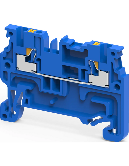 Altech CP1.5/BU Blue - Single Level Feed-Through Terminal Block