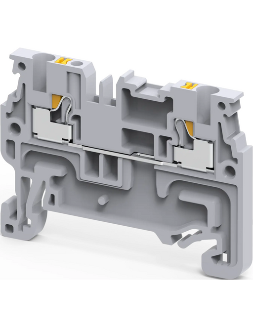 Altech CP1.5 Grey - Single Level Feed-Through Terminal Block