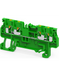 Altech CP1.5/4/G Green - Feed-Through, 4 Connection Terminal Block