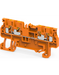 Altech CP1.5/4/O Orange - Feed-Through, 4 Connection Terminal Block