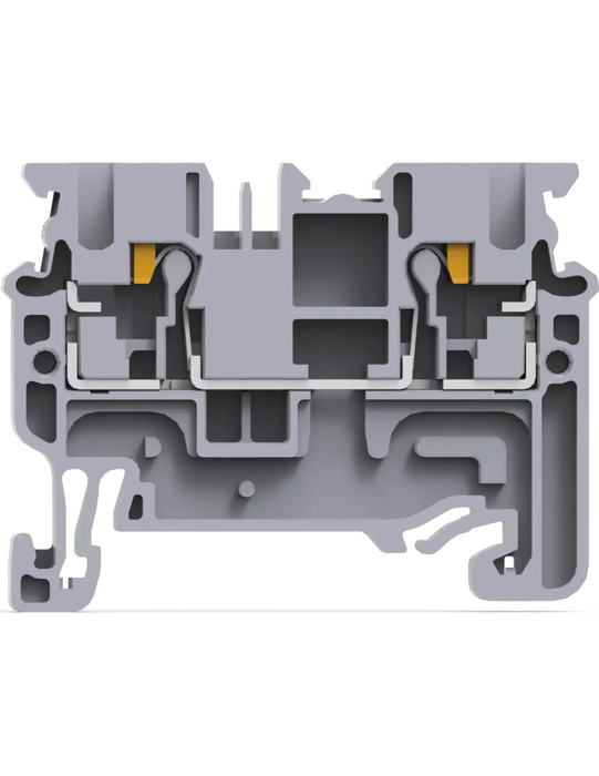 Altech CP2.5 Grey - Single Level, 2 Connection Terminal Block