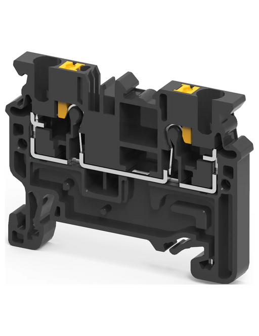 Altech CP2.5/BL Black - Single Level, 2 Connection Terminal Block