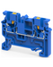 Altech CP2.5/BU Blue - Single Level, 2 Connection Terminal Block