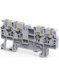 Altech CP2.5/4 Grey - Feed-Through, 4 Connection Terminal Block
